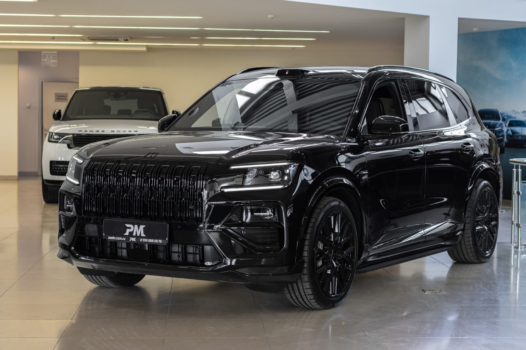 ZEEKR 8X Black, Чёрный